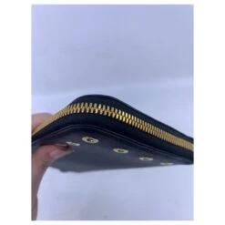 Portefeuille Longchamp Détails Oeillets Noir -Style Mix Soldes 137343 6