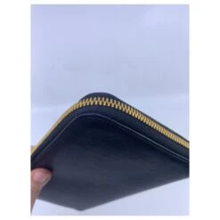 Portefeuille Longchamp Détails Oeillets Noir -Style Mix Soldes 137343 7