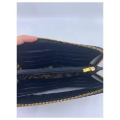 Portefeuille Longchamp Détails Oeillets Noir -Style Mix Soldes 137343 9