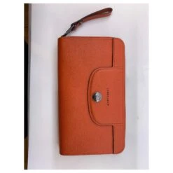 Portefeuille Longchamp Orange -Style Mix Soldes 139108 2