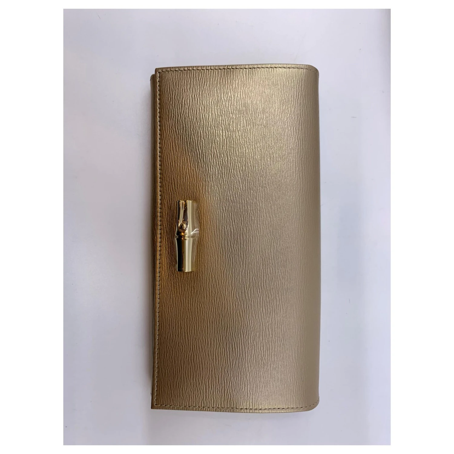 Longchamp Portefeuille Roseau Doré 4 Longchamp Portefeuille Roseau Doré – Image 2