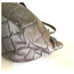 Longchamp Sacs à Main Gris Kaki -Style Mix Soldes 241207 7