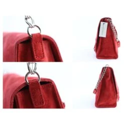 Longchamp Sac à Rabat En Chaîne En Daim Rouge Paris Rocks Folk 16 Longchamp Sac à Rabat En Chaîne En Daim Rouge Paris Rocks Folk -Style Mix Soldes 328580 5