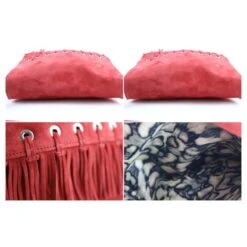 Longchamp Sac à Rabat En Chaîne En Daim Rouge Paris Rocks Folk 18 Longchamp Sac à Rabat En Chaîne En Daim Rouge Paris Rocks Folk -Style Mix Soldes 328580 7