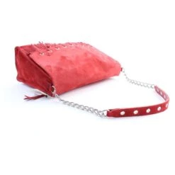 Longchamp Sac à Rabat En Chaîne En Daim Rouge Paris Rocks Folk 19 Longchamp Sac à Rabat En Chaîne En Daim Rouge Paris Rocks Folk -Style Mix Soldes 328580 8