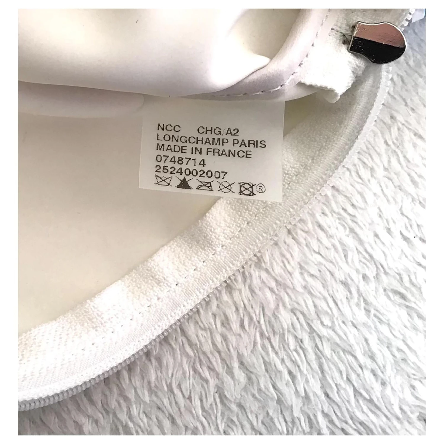 Longchamp Pliage Blanc 6 Longchamp Pliage Blanc – Image 4