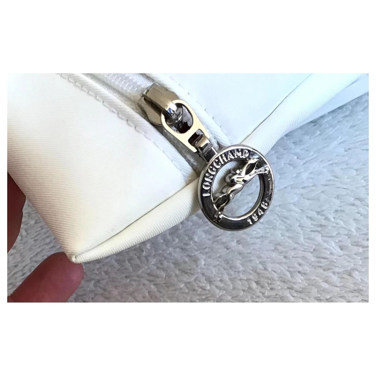 Longchamp Pliage Blanc 7 Longchamp Pliage Blanc – Image 5