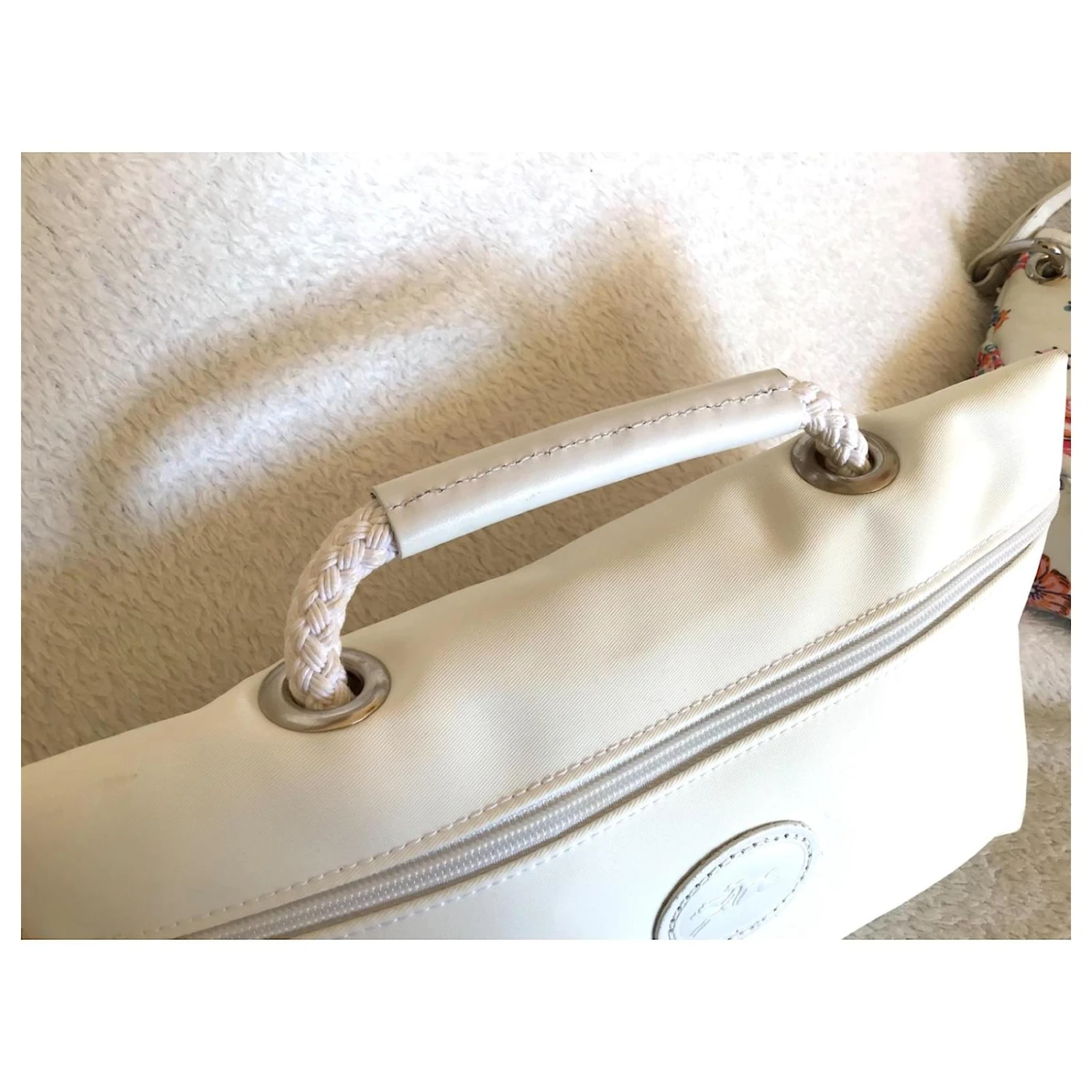 Longchamp Pliage Blanc 10 Longchamp Pliage Blanc – Image 8