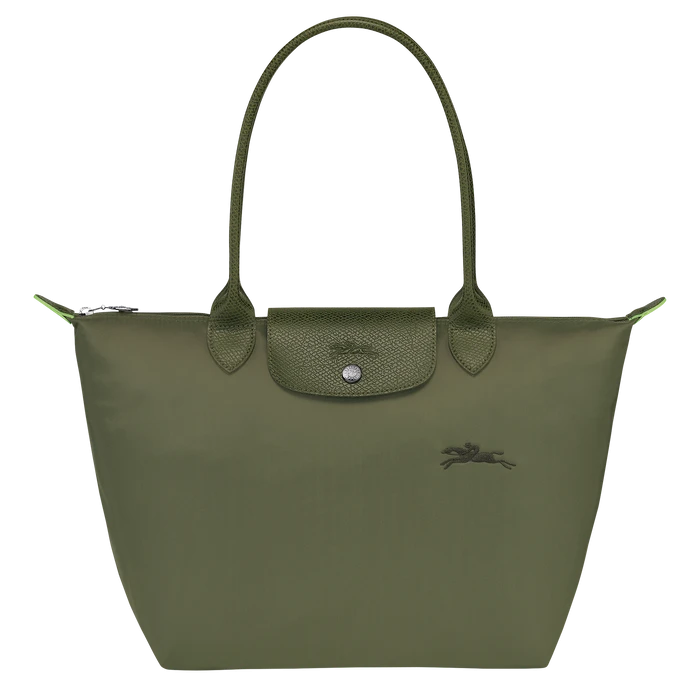 Sac Porté épaule Longchamp (M) Le Pliage Green 2 Sac Porté épaule Longchamp (M) Le Pliage Green
