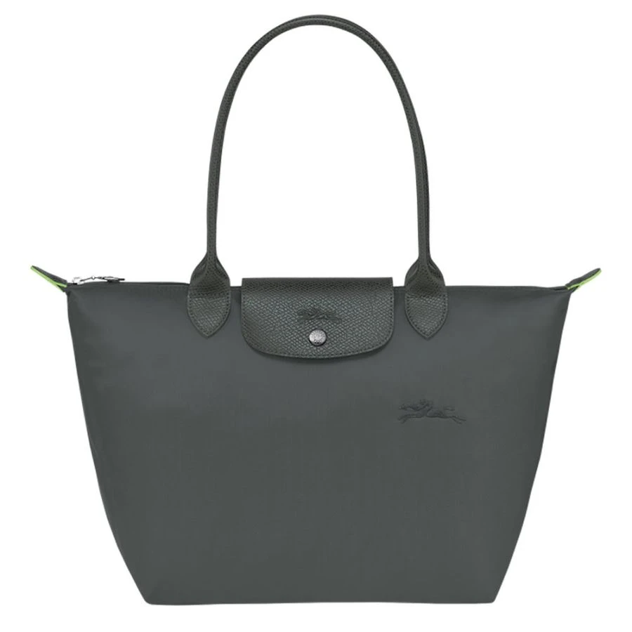 Sac Porté épaule Longchamp (M) Le Pliage Green 6 Sac Porté épaule Longchamp (M) Le Pliage Green – Image 5