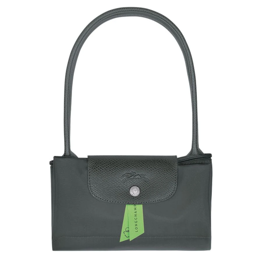 Sac Porté épaule Longchamp (M) Le Pliage Green 9 Sac Porté épaule Longchamp (M) Le Pliage Green – Image 8
