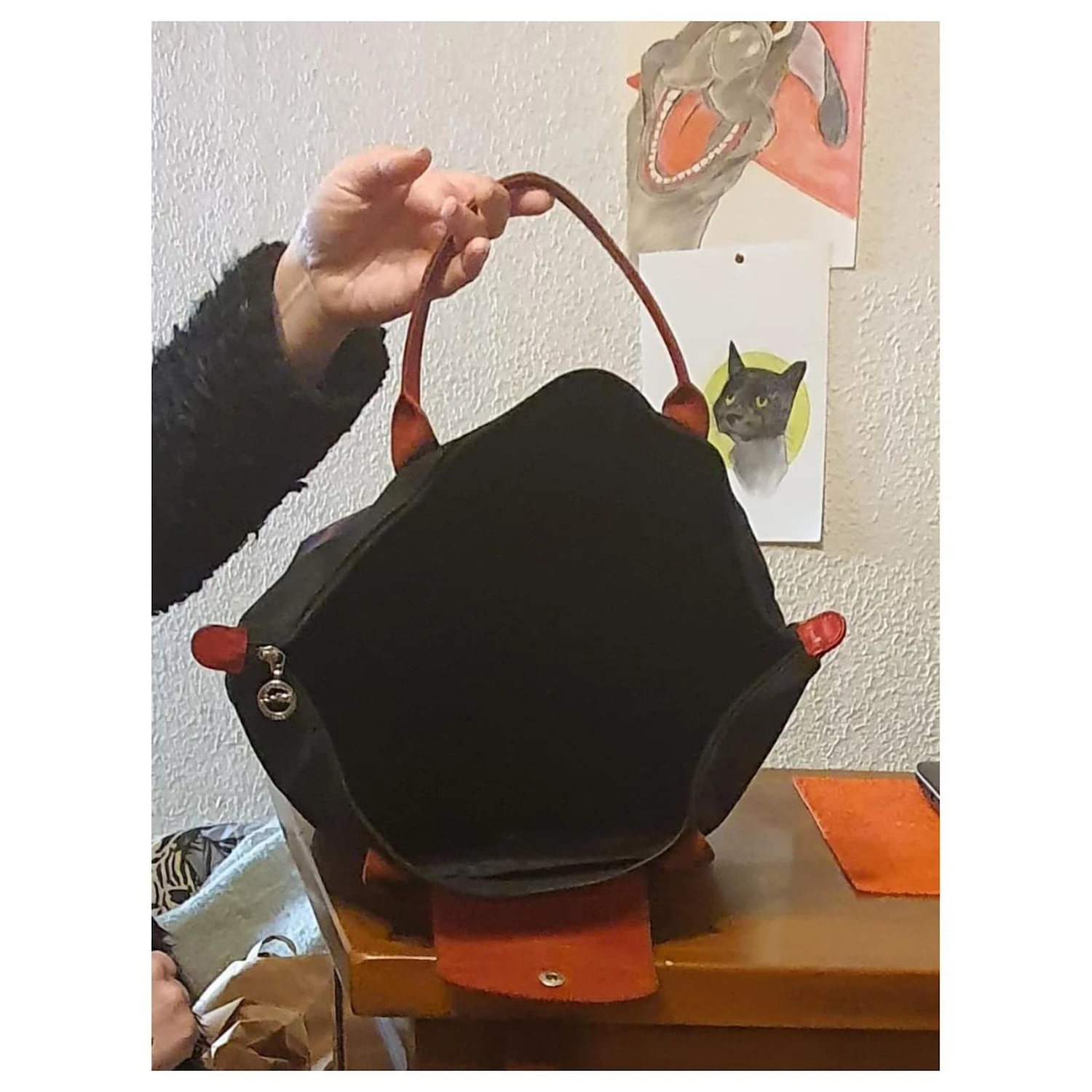 Longchamp Pliage Bleu Marine 5 Longchamp Pliage Bleu Marine – Image 3