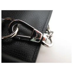 NEUF PORTEFEUILLE LONGCHAMP CHAINETTE LE PLIAGE NEO L4559HPH001 EN CUIR WOC Noir -Style Mix Soldes 392365 9