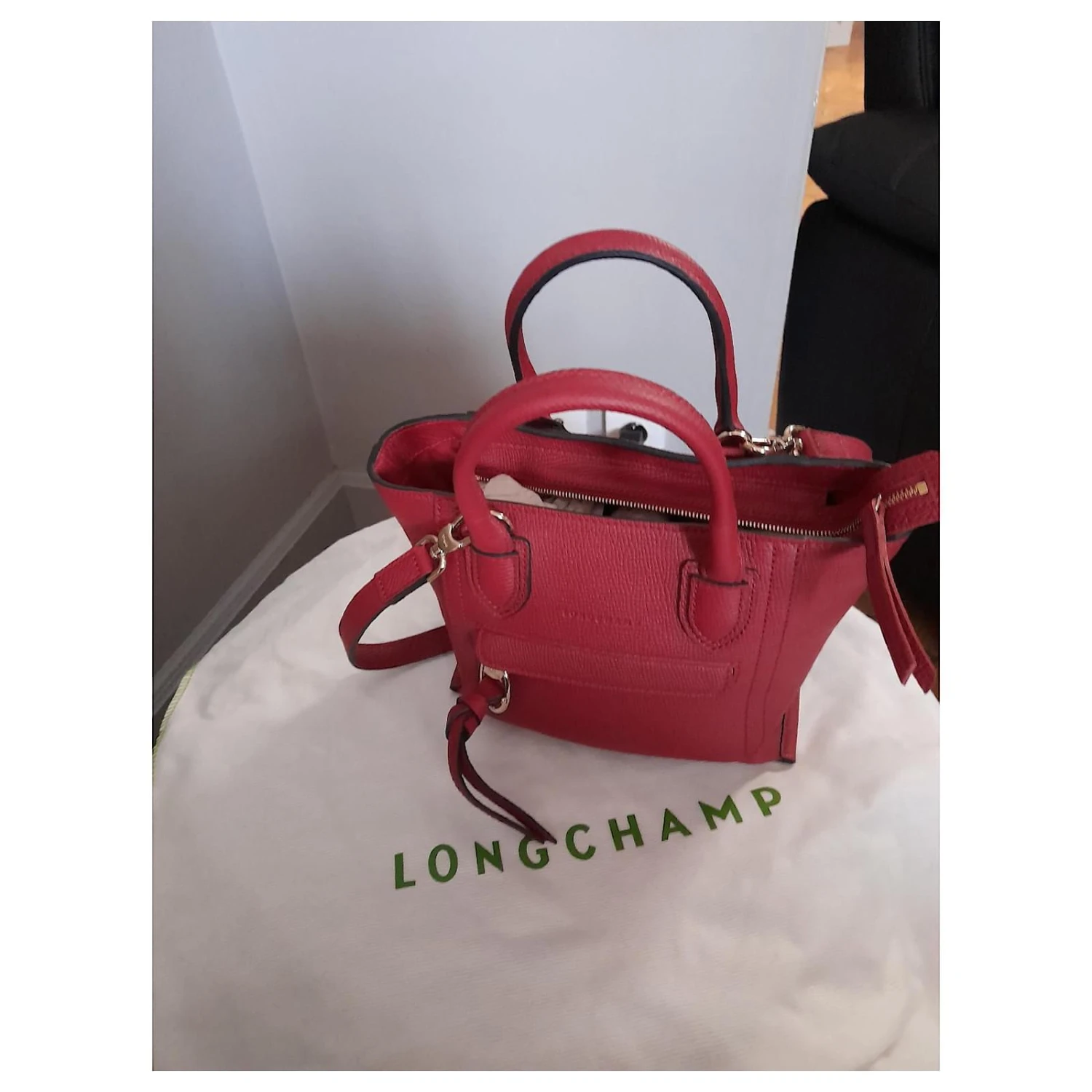 Longchamp MAILBOX Rouge 4 Longchamp MAILBOX Rouge – Image 2