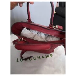 Longchamp MAILBOX Rouge 14 Longchamp MAILBOX Rouge -Style Mix Soldes 447682 5
