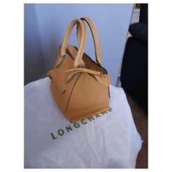 Longchamp MAILBOX Jaune -Style Mix Soldes 447683 3