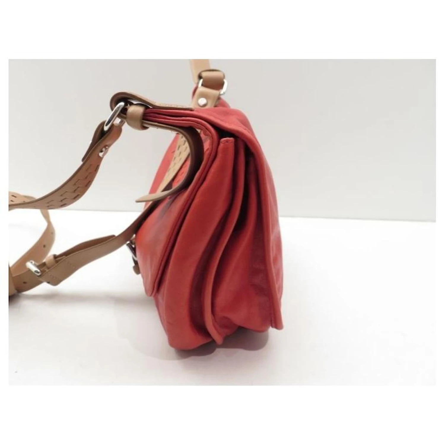 Longchamp Sacs à Main Orange 7 Longchamp Sacs à Main Orange – Image 5