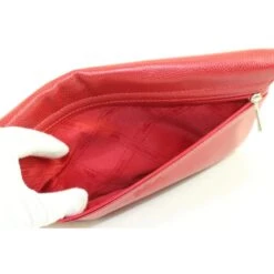 Longchamp Pochette à Rabat En Cuir Rouge 9lc113 -Style Mix Soldes 489876 3