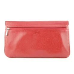 Longchamp Pochette à Rabat En Cuir Rouge 9lc113 -Style Mix Soldes 489876 7