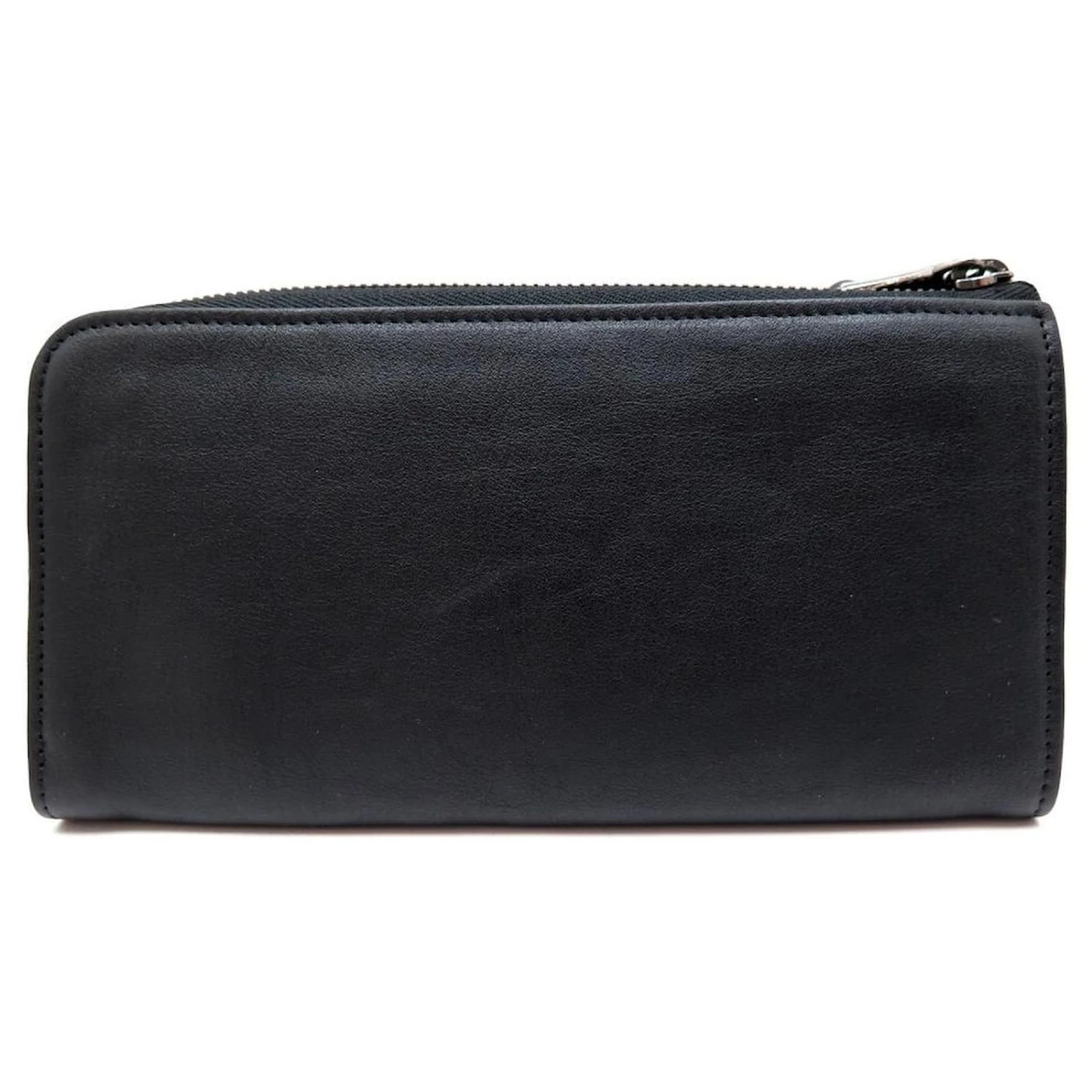 NEUF PORTEFEUILLE LONGCHAMP 3D ZIPPE CUIR NOIR L3418772001 LEATHER WALLET 4 NEUF PORTEFEUILLE LONGCHAMP 3D ZIPPE CUIR NOIR L3418772001 LEATHER WALLET – Image 2