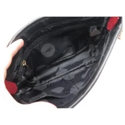 NEUF SAC A MAIN LONGCHAMP BANDOULIERE CUIR GRAINE GALUCHAT ROUGE HAND BAG -Style Mix Soldes 521212 7