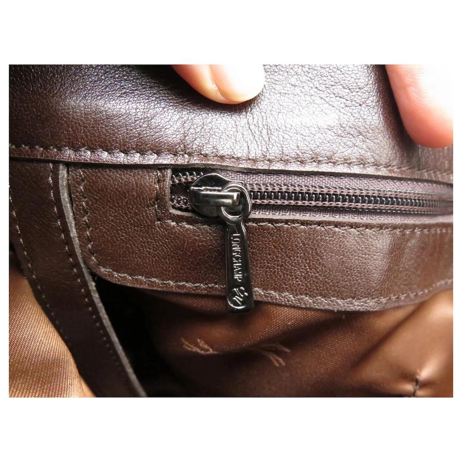 NEUF SAC A MAIN LONGCHAMP 3D 1285771713 EN CUIR PERFORE ROUGE HAND BAG 10 NEUF SAC A MAIN LONGCHAMP 3D 1285771713 EN CUIR PERFORE ROUGE HAND BAG – Image 8