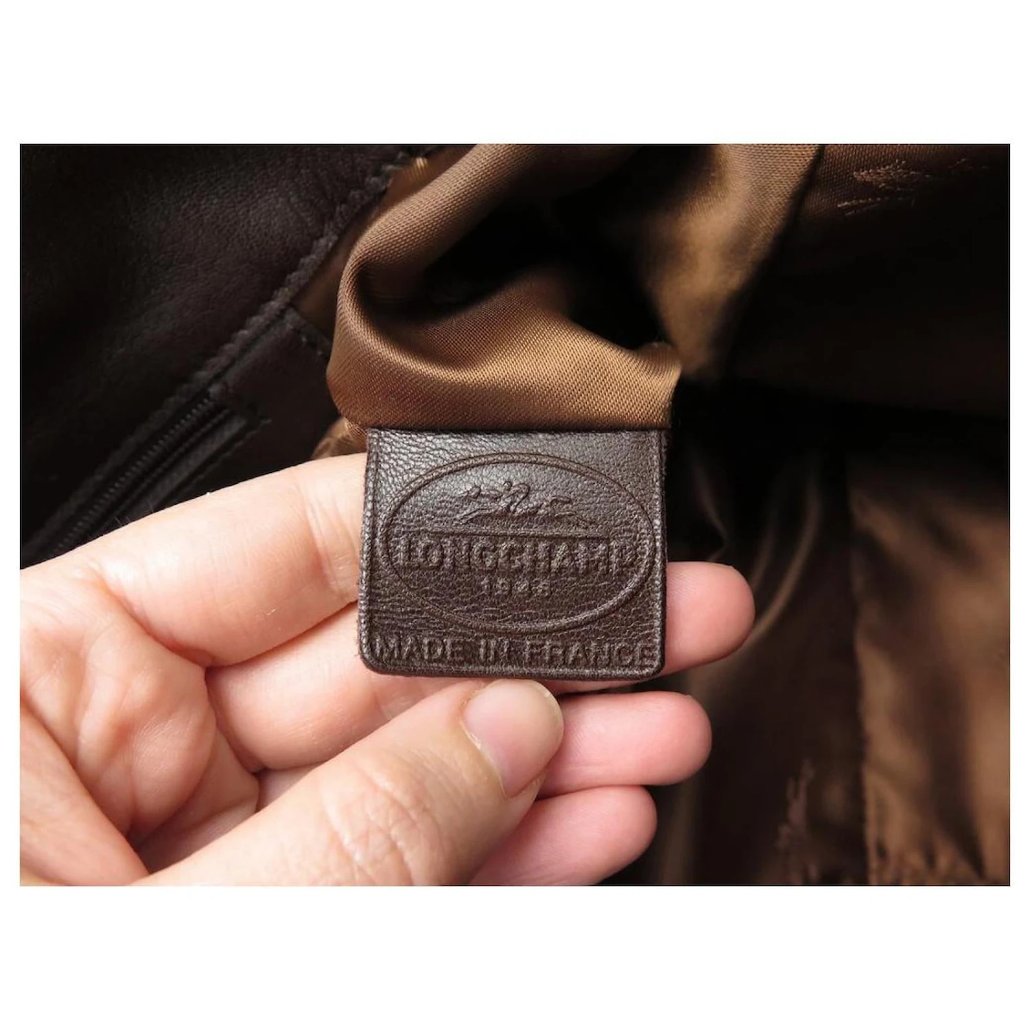 NEUF SAC A MAIN LONGCHAMP 3D 1285771713 EN CUIR PERFORE ROUGE HAND BAG 11 NEUF SAC A MAIN LONGCHAMP 3D 1285771713 EN CUIR PERFORE ROUGE HAND BAG – Image 9