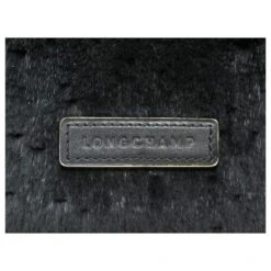 SAC A MAIN LONGCHAMP LEGENDE GM 1746182001 FOURRURE LAPIN ED. LIMITEE BAG Noir -Style Mix Soldes 521214 6