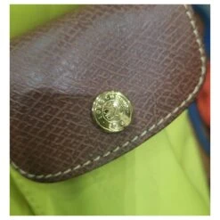 Sac Hobo Croissant Jaune Longchamp -Style Mix Soldes 525152 8