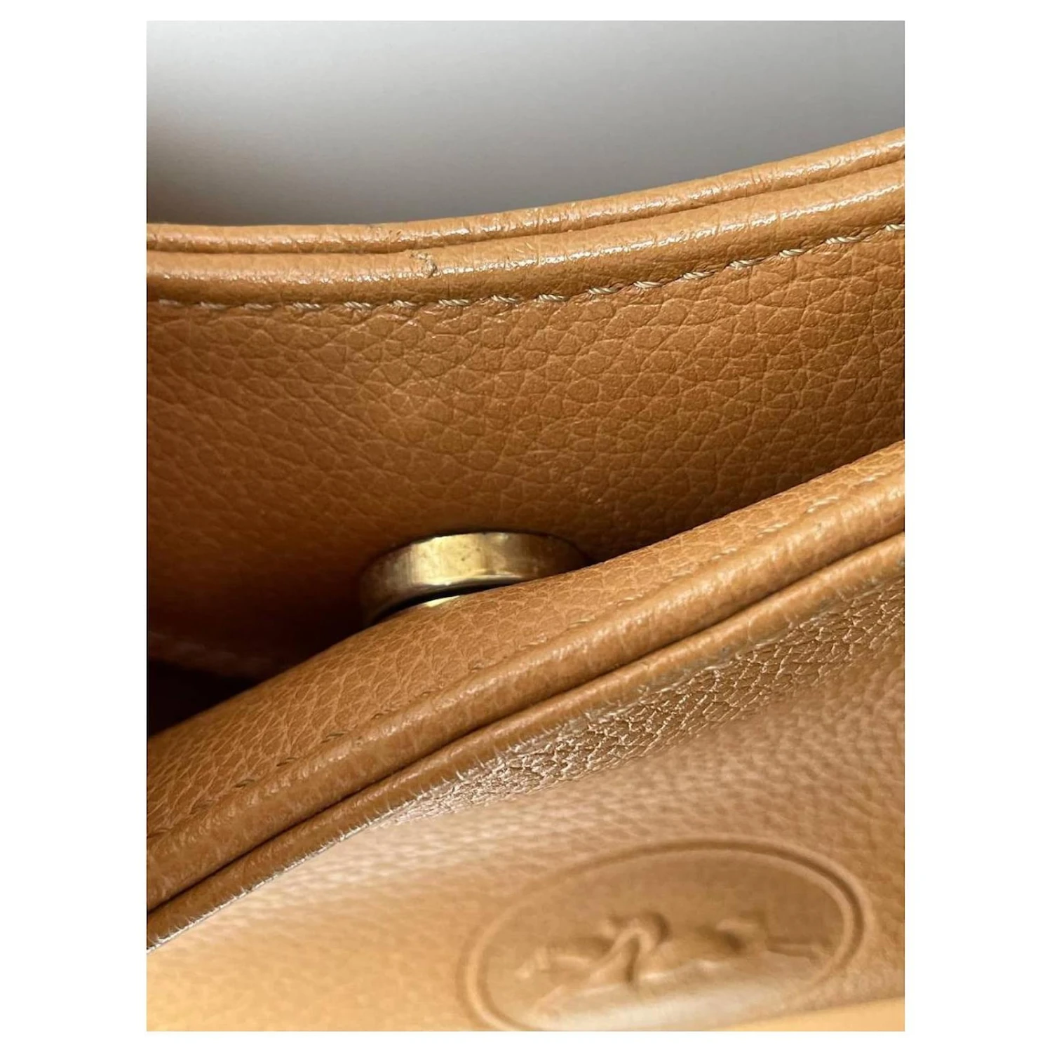 Sac Vintage Longchamp Marron 7 Sac Vintage Longchamp Marron – Image 5