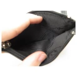 LOT LONGCHAMP PORTE MONNAIE CARTES AVEC CORDON ET ETUI AIRPODS CUIR NOIR -Style Mix Soldes 539406 5