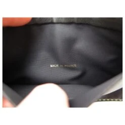 LOT LONGCHAMP PORTE MONNAIE CARTES AVEC CORDON ET ETUI AIRPODS CUIR NOIR -Style Mix Soldes 539406 7