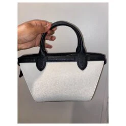 Longchamp Pliage Héritage Noir Blanc Noisette -Style Mix Soldes 565663 6