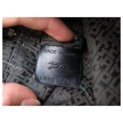 NEUF POCHETTE LONGCHAMP TROUSSE LE PLIAGE L4549757001 CUIR NOIR NEW POUCH -Style Mix Soldes 581867 7