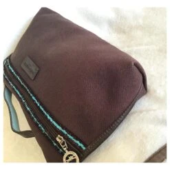 Longchamp Pochettes Marron Foncé Turquoise 13 Longchamp Pochettes Marron Foncé Turquoise -Style Mix Soldes 624516 3