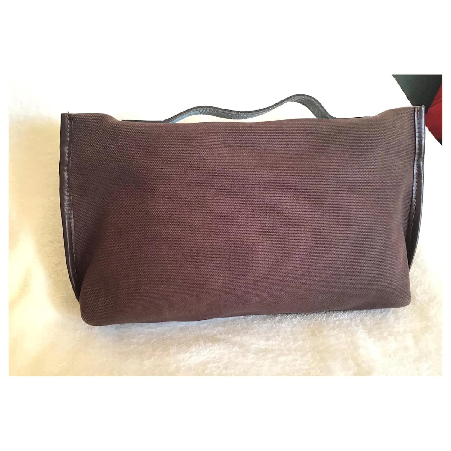 Longchamp Pochettes Marron Foncé Turquoise 9 Longchamp Pochettes Marron Foncé Turquoise – Image 7