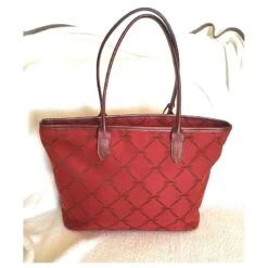 Longchamp Sacs à Main Rouge Bordeaux -Style Mix Soldes 624519 4