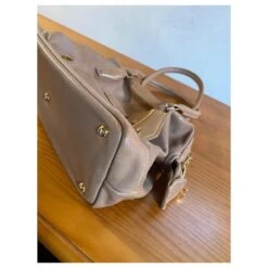 Sac Longchamp Marron Clair -Style Mix Soldes 631504 7