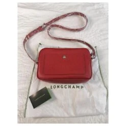 Longchamp Sacs à Main Rouge -Style Mix Soldes 640493 5