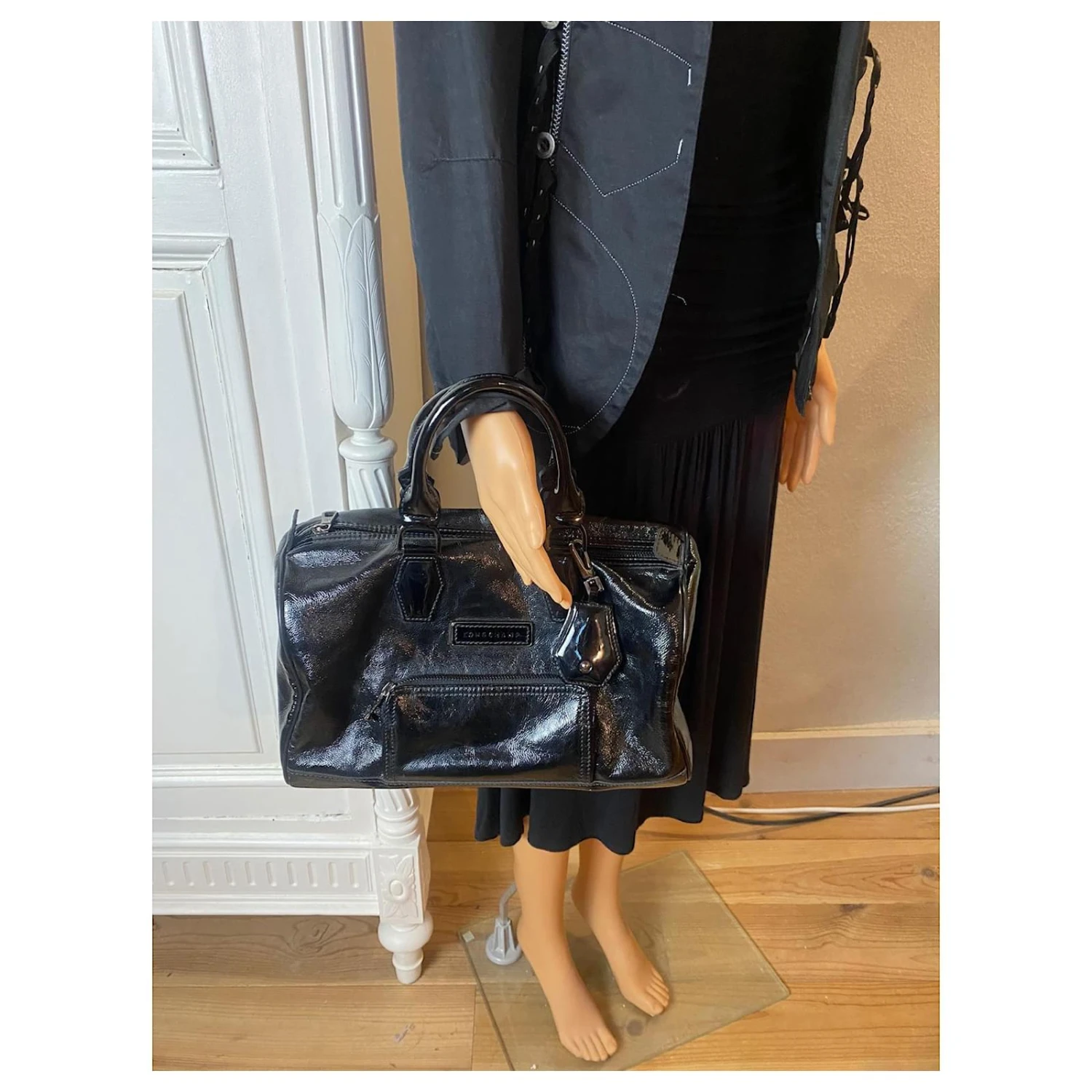 Sac Longchamp Noir 4 Sac Longchamp Noir – Image 2