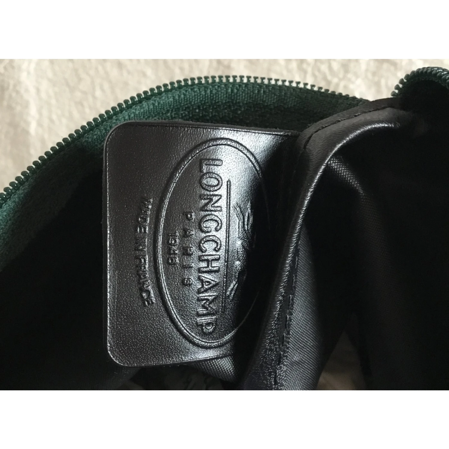 Longchamp Pliage Vert Marron Foncé 6 Longchamp Pliage Vert Marron Foncé – Image 4