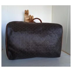 Sac Malle Longchamp Vintage Beige Marron Foncé 20 Sac Malle Longchamp Vintage Beige Marron Foncé -Style Mix Soldes 707790 9