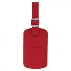 Leather Luggage Tag Le Foulonn� LONGCHAMP
