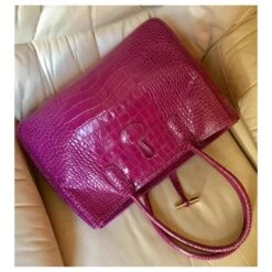 Longchamp ROSEAU Fuschia -Style Mix Soldes 755564 5