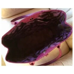 Longchamp ROSEAU Fuschia -Style Mix Soldes 755564 6