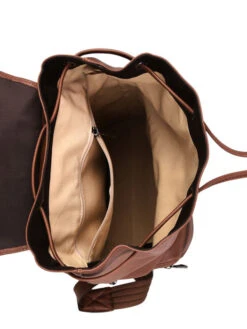 Leather Backpack Longchamp 3D LONGCHAMP -Style Mix Soldes 786010