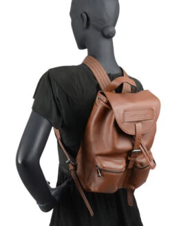 Leather Backpack Longchamp 3D LONGCHAMP -Style Mix Soldes 786021