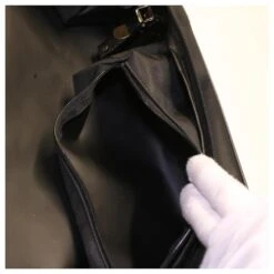 LONGCHAMP Housse De Vêtement Cuir Noir Authentique 36729 -Style Mix Soldes 809993 10