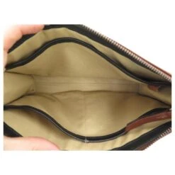 SAC A MAIN TROUSSE LONGCHAMP 3D L4846773504 EN CUIR LEATHER CASE POUCH Caramel -Style Mix Soldes 821001 4