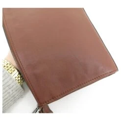 SAC A MAIN TROUSSE LONGCHAMP 3D L4846773504 EN CUIR LEATHER CASE POUCH Caramel -Style Mix Soldes 821001 7